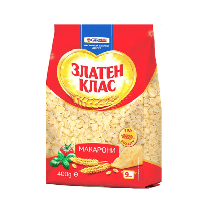 Макарони Златен Клас Миди малки 400гр
