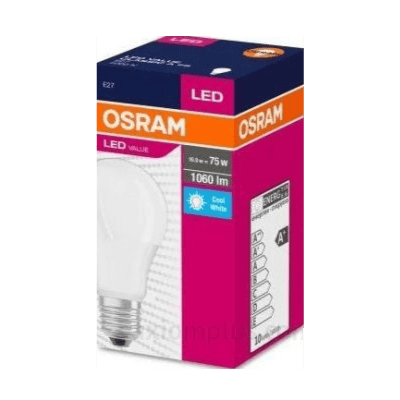 Led крушка 1055lm/865 Е27 студ.бяла светл.