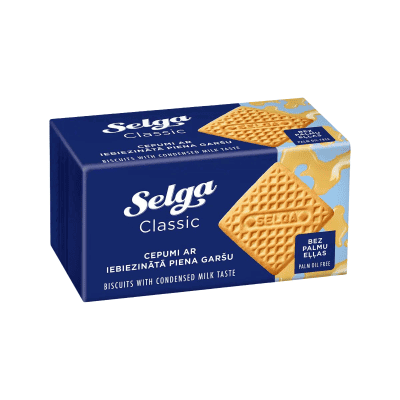 Бисквити selga конд мляко 180гр laima