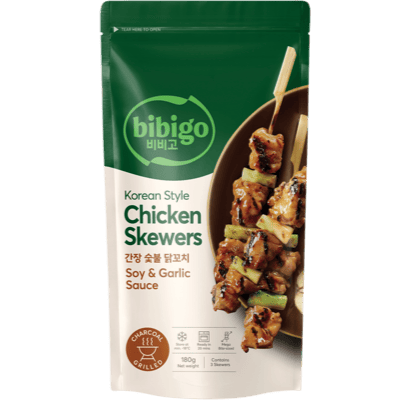 Корейско пил.шишче соя,чесън bibigo 180гр