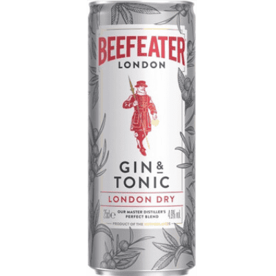 Алкох.напитка Beefeater gin&tonic 0.25л