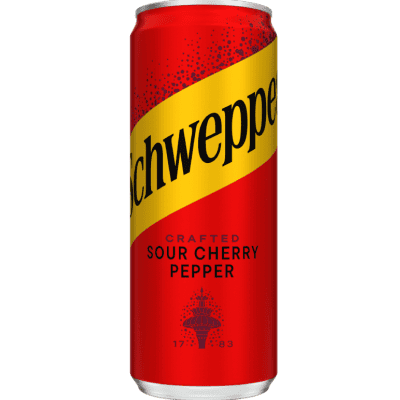 Schweppes череша и пипер кен 330мл