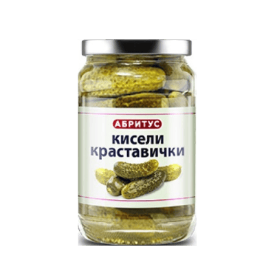 Кисели краставички Абритус 680гр