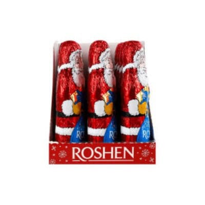 Шоколадова фигура Дядо Коледа 100гр