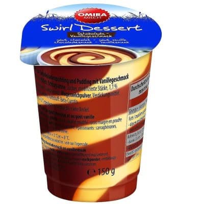 Пудинг шоко ванилия Omira 150гр