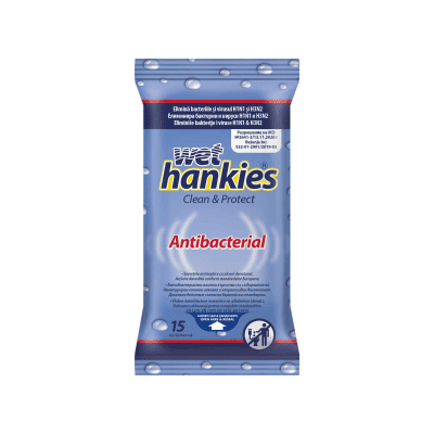 Влажни кърпи Wet hankies антибакт 15бр