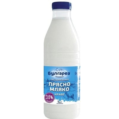 Мляко прясно Булгареа 3,6% 1л