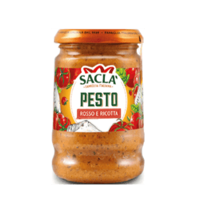 Сос песто Sacla Rosso e Ricotta 190 гр