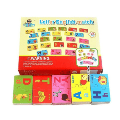 Образователна игра -пъзел английска азбука