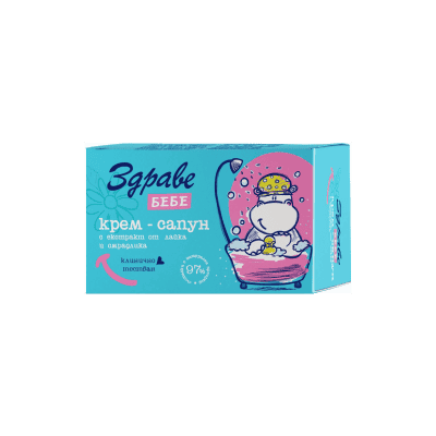 Сапун Здраве Бебе Лайка и смрадлика 75гр