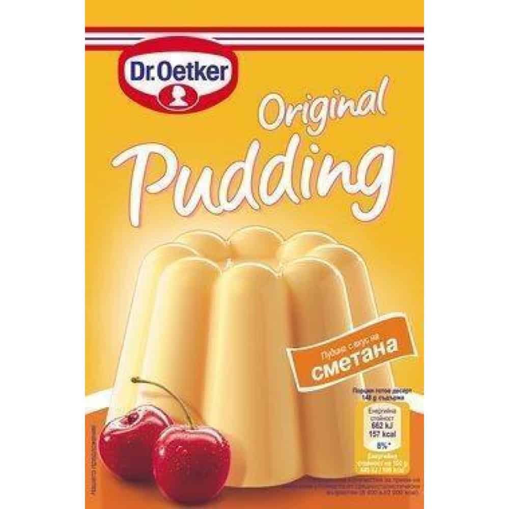 Пудинг Dr Oetker сметана 40гр