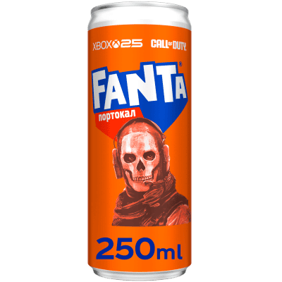 Газ.напитка Fanta портокал кен 0.25л