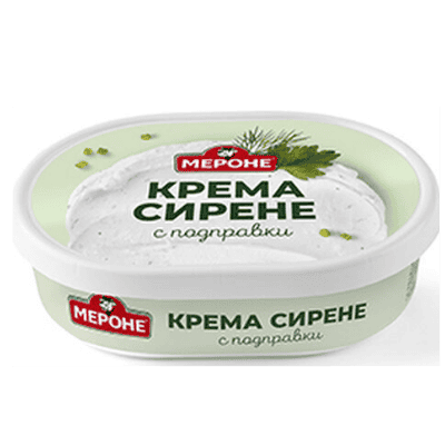 Крема сирене Мероне с подправки 200гр
