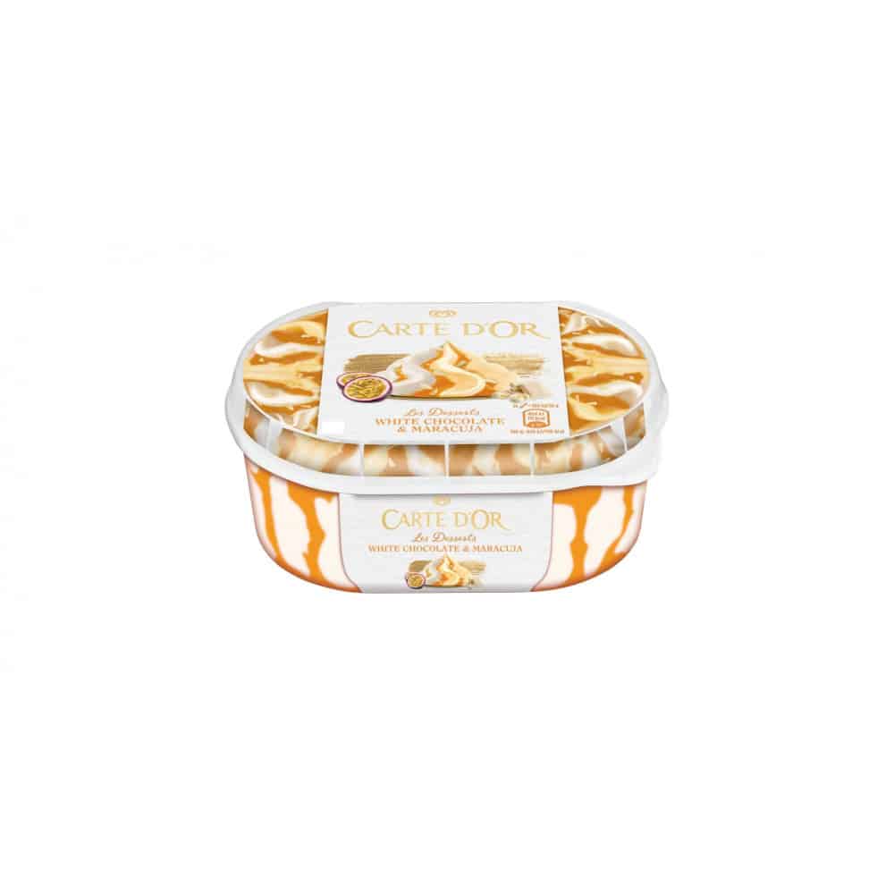 Сладолед Carte Dor White Chocolate & Maracuja 900 мл