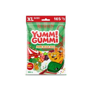 Бонбони жел.yummi gummi мега мечета 165гр