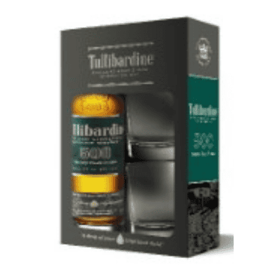 Уиски Tullibardine 500 sherry 0.7л+2 чаши