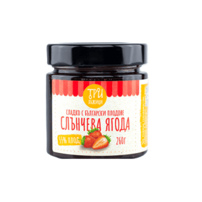 Сладко от ягоди три лъжици 260гр