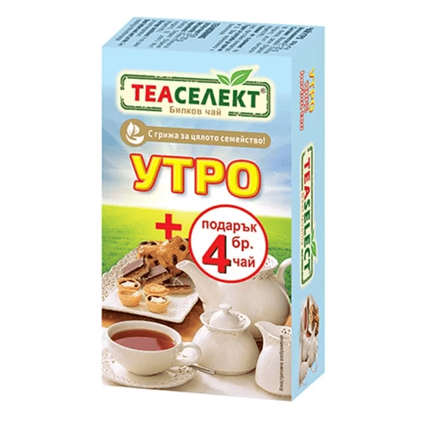 Чай Bioselect Утро 20бр