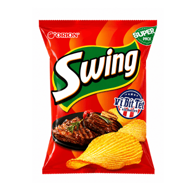Чипс ню йорк бифтек swing 53гр orion