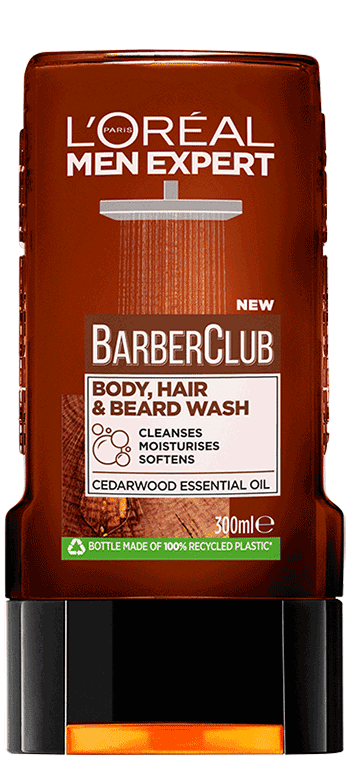 Душ гел Loreal Men exp.barber club 300мл