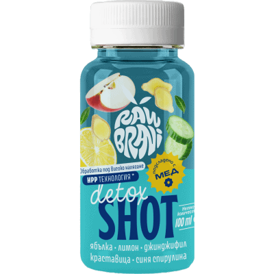 Raw brani shot detox 100мл