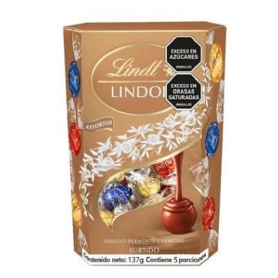 Ш.б. линд линдор корнет асорти 137гр