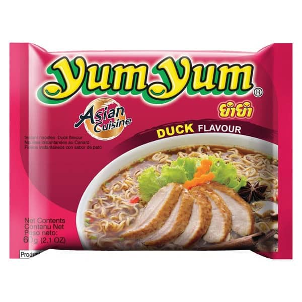 Нудли yum yum вкус патица 60гр