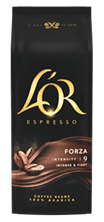 Кафе L`OR Espresso Forza на зърна 1кг