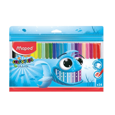 Флумастери Maped okeaн 24 цвята  5.20€