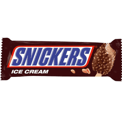 Сладолед сникърс клечка 91мл