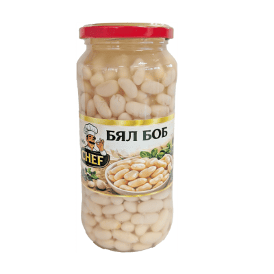 Боб бял варен MR Chef 580гр