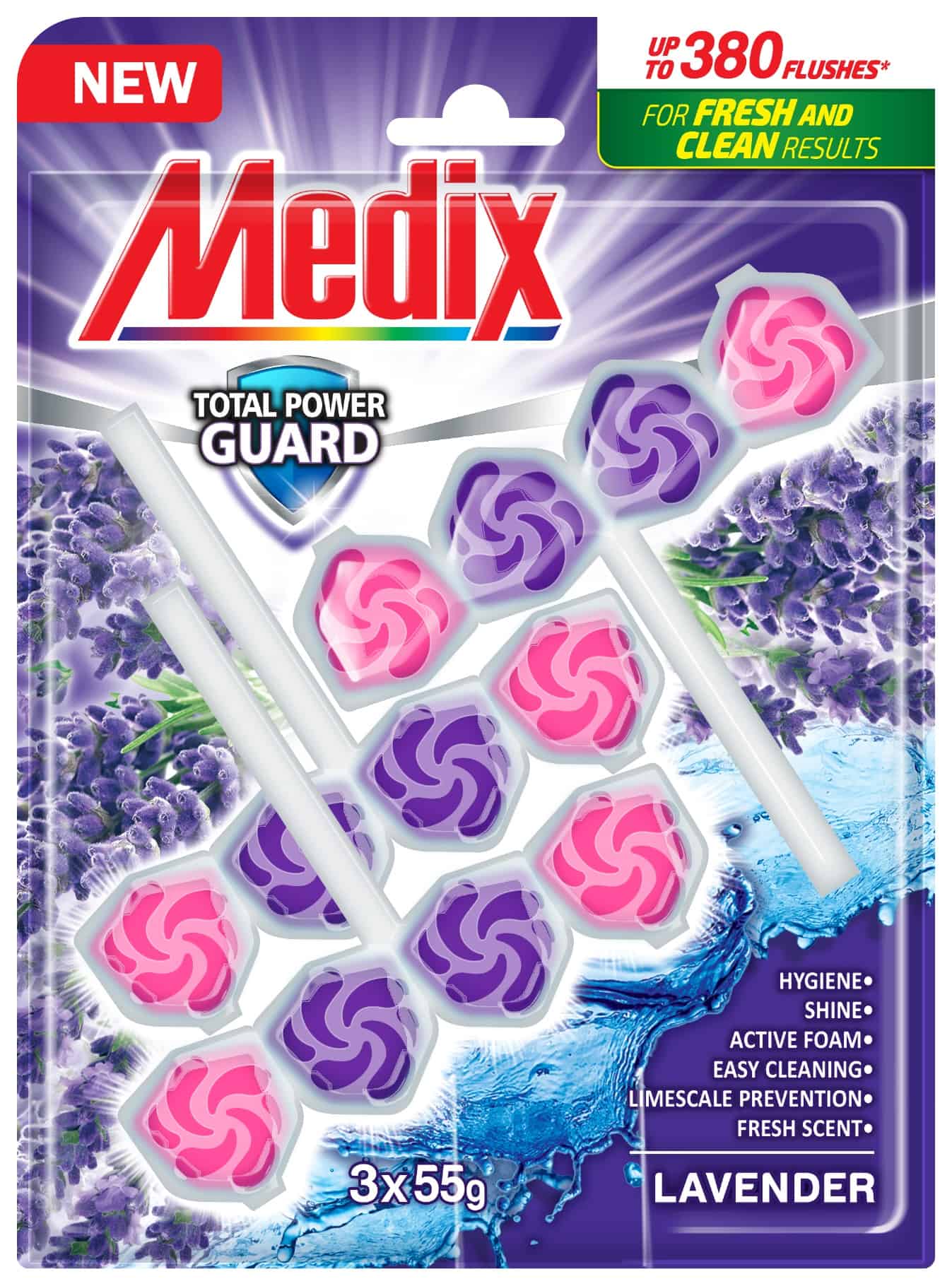 Medix Total Power Guard лавандула 3x55гр