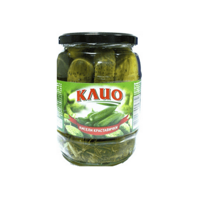 Кисели краставички Клио 680гр