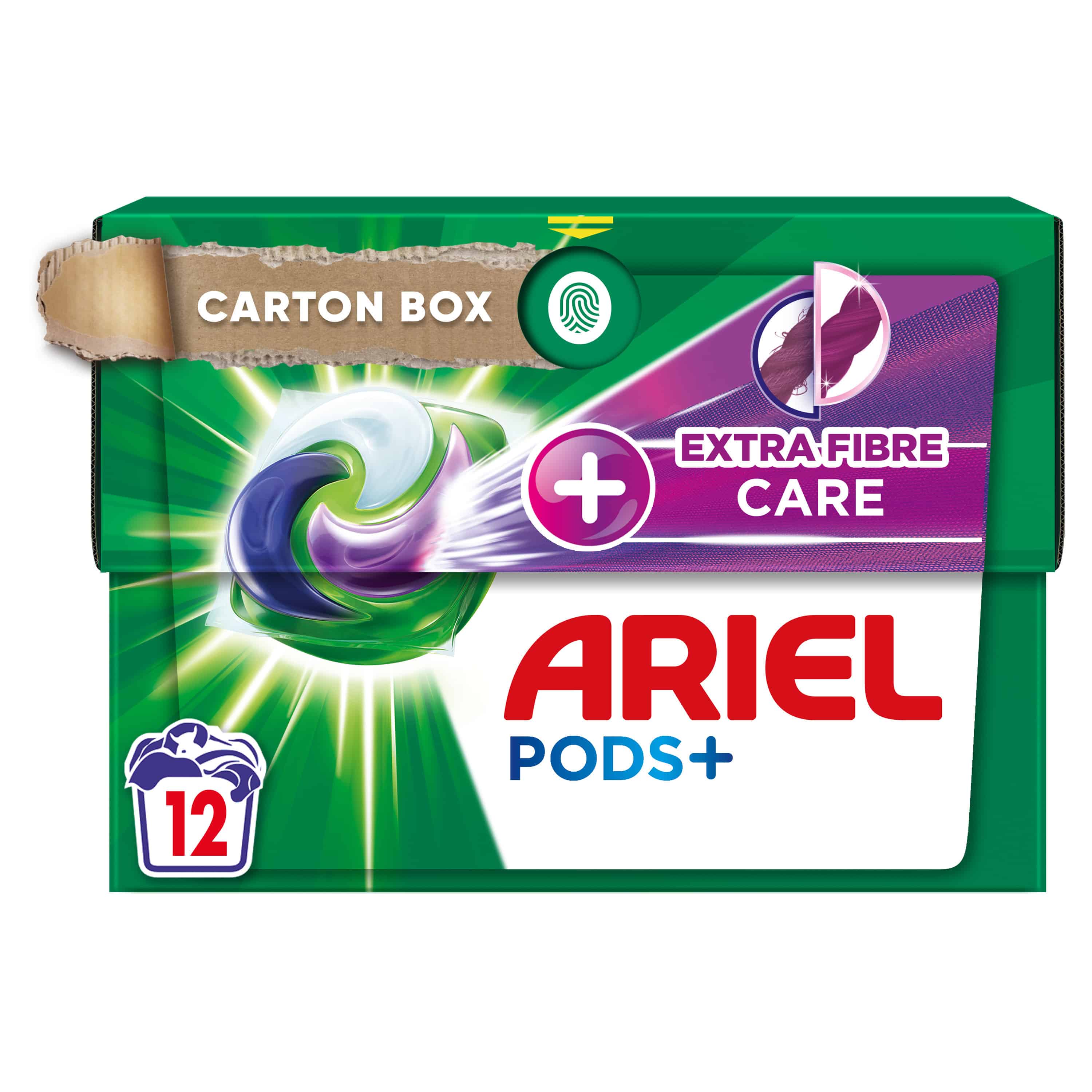 Капсули Ariel Fiber Care 12 бр 