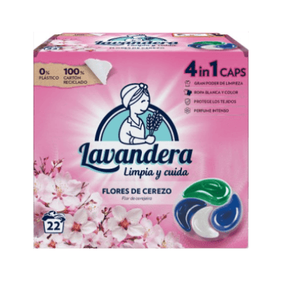 Капсули Lavandera 4в1 Flores cerezo 22бр