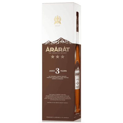 Бренди Арарат 3г. 0.7л