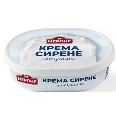 Натурално крема сирене Мероне 200гр