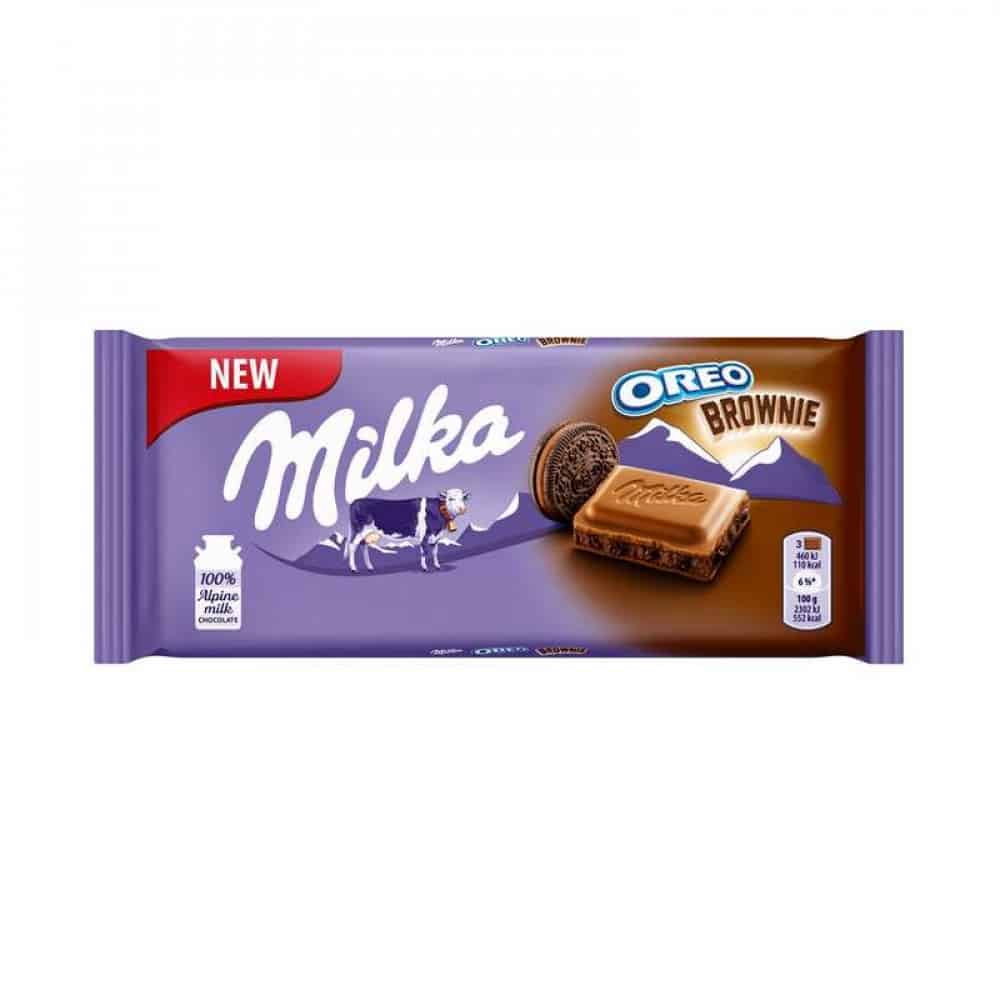 Шоколад Milka Оreo Brownie 100 гр