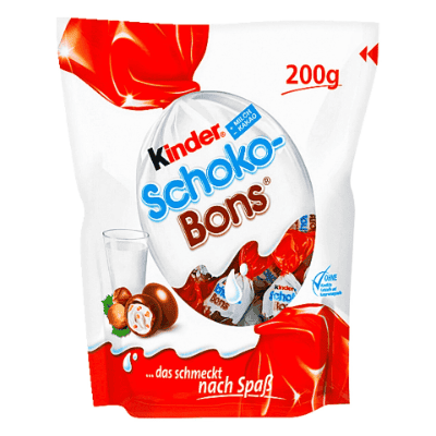 Шоколадови бонбони Kinder Шокобонс 200гр