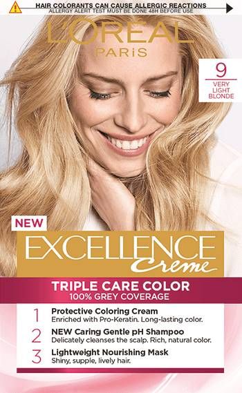 Боя за коса L'Oréal Еxcellence 9