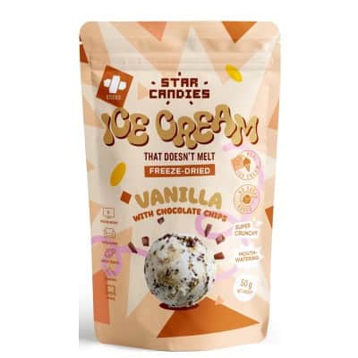 Сух сладолед Star Candies ванилия 50гр