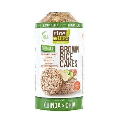 Бисквити Rice Up оризовки киноа/чия 120гр