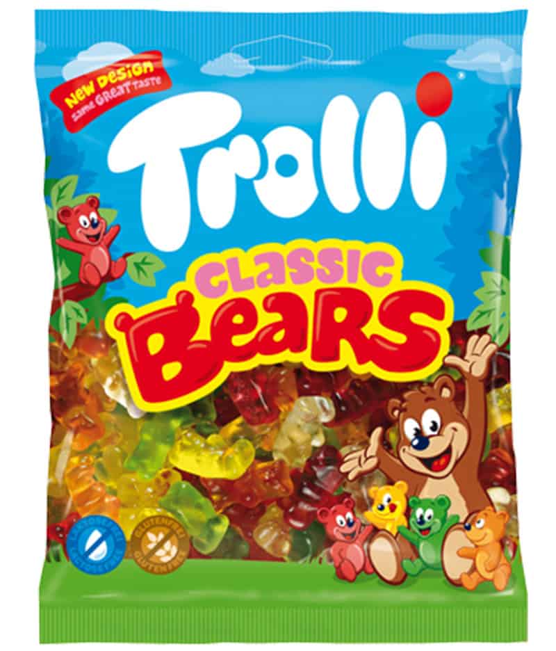 Желирани бонбони Trolli с мечета 100гр