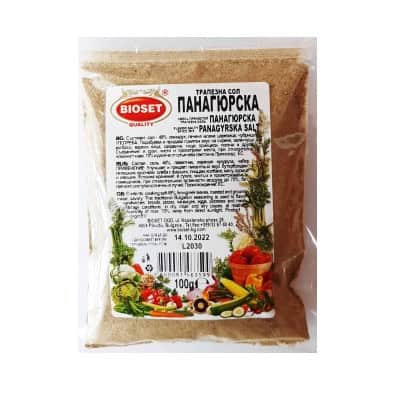 Панагюрска сол Биосет 100 гр