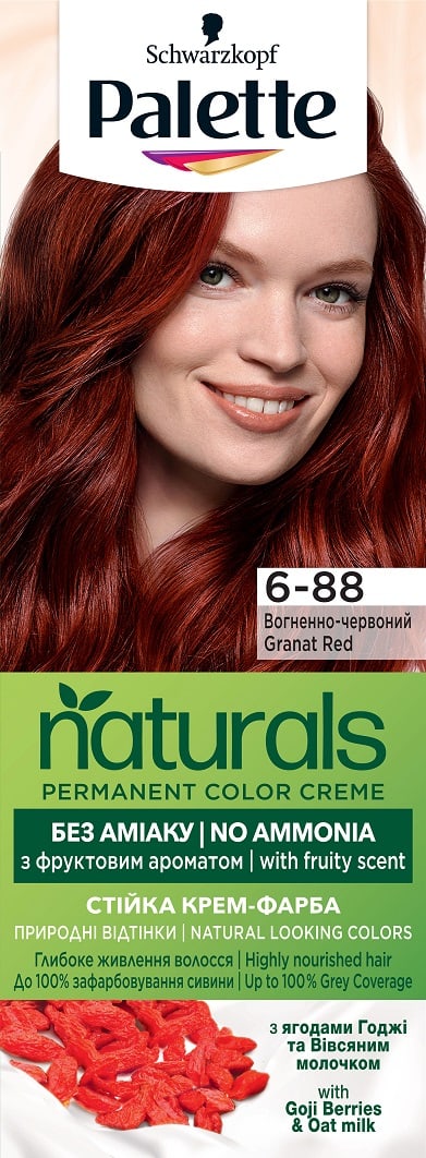 Боя за коса Palette Naturals 6-88 Г.Червен