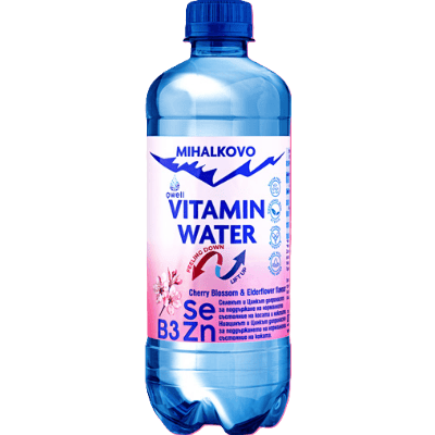 Вода Михалково Вит. вишневи цветчета  0.5л