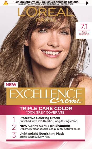 Боя за коса L'Oréal Еxcellence 7.1