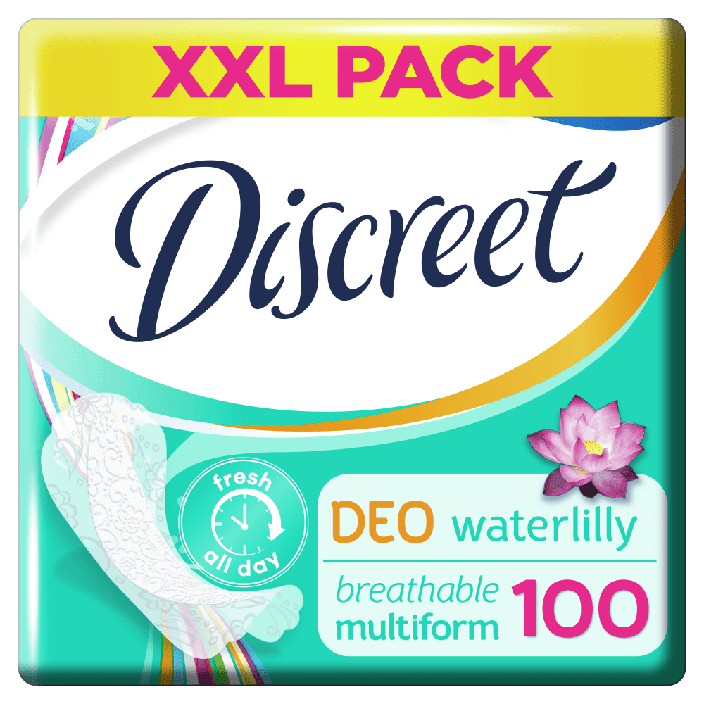 Ежедн. превръзки Discreet Waterlilly 100бр