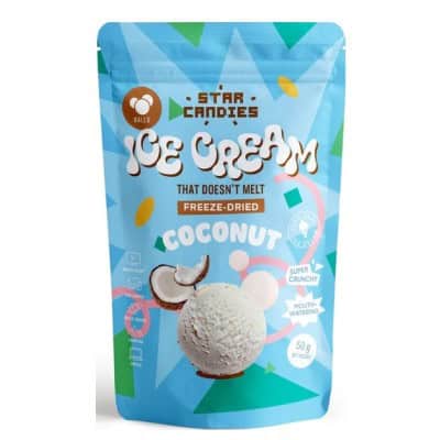 Сух сладолед Star Candies кокос 50гр