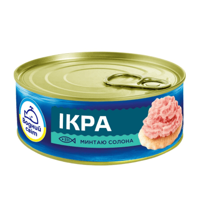 Хайвер от минтай 100гр